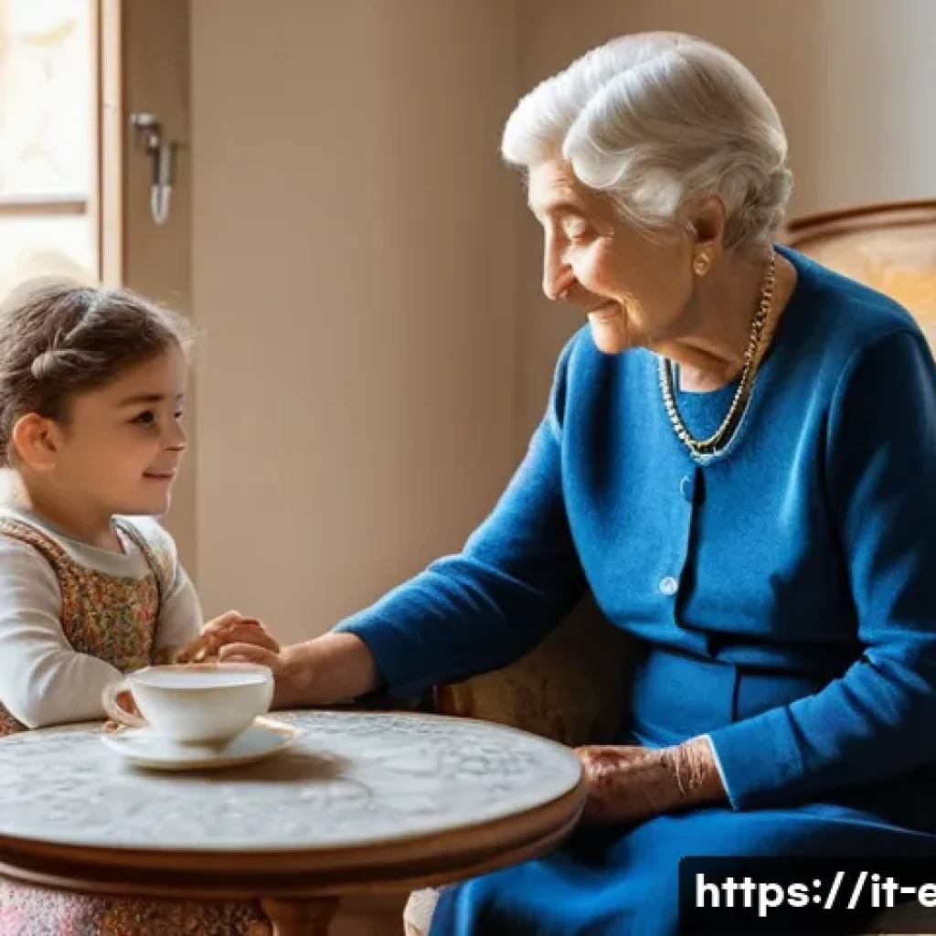 노인 의사소통 기술 - **Prompt 1: The Art of Attentive Listening and Gentle Connection**
    An elderly Italian nonna with...