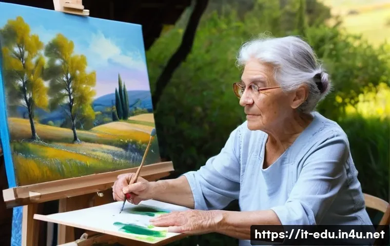 시니어 성격 개발 - **"A serene and inspiring portrait of an Italian elderly woman, around 70 years old, with a gentle, ...